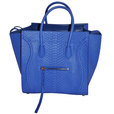 blue python celine bag price|second hand python Celine bags.